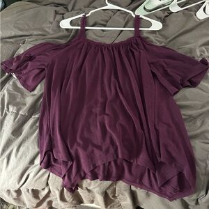 Mudd Cold Shoulder Top